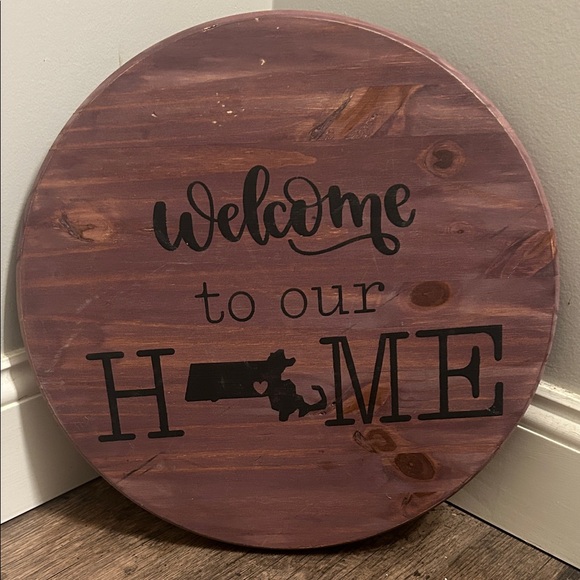 Handmade Other - Welcome to Our Home Wooden Sign 15”